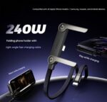 Premium Super Fast 240W Charging & Data Cable With Stand - Image 2