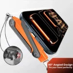 Premium Detachable 2 in 1 Superfast 240W C Type Charging Data Cable with 360° Invisible Stand - Image 8